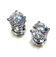 Ohrringe Sommer Gioielli Dame CLASSICI in Weißgold Diamante P.L. DIA CT 2.01